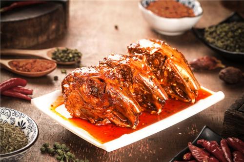 冒大仙冒菜店麻辣兔头小吃图片 冒大仙冒菜店麻辣兔头小吃图片