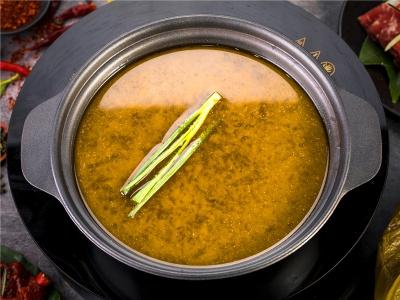 冒大仙冒菜店开胃酸汤汤底图片 冒大仙冒菜店开胃酸汤汤底图片