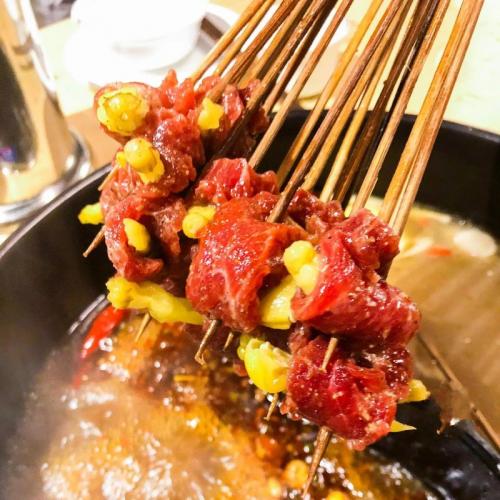 串掌门串串香泡椒牛肉菜品图片 串掌门串串香泡椒牛肉菜品图片