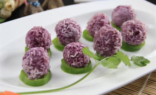 串掌门串串香紫薯糯圆菜品图片 串掌门串串香紫薯糯圆菜品图片
