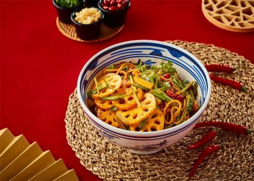 格朗合藕片拌粉菜品图片 格朗合藕片拌粉菜品图片