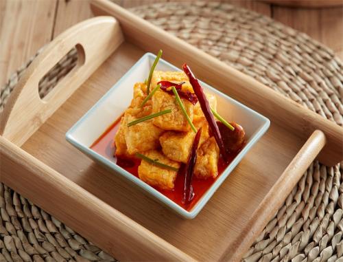 格朗合米线店拌木棉豆腐菜品图片 格朗合米线店拌木棉豆腐菜品图片