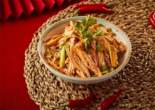格朗合米线店凉拌腐竹菜品图片 格朗合米线店凉拌腐竹菜品图片
