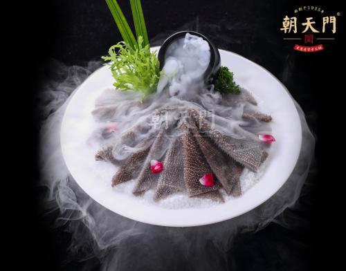 朝天门火锅加盟店屠场毛肚菜品图 朝天门火锅加盟店屠场毛肚菜品图
