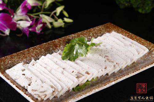 重庆崽儿火锅桃片菜品图 重庆崽儿火锅桃片菜品图