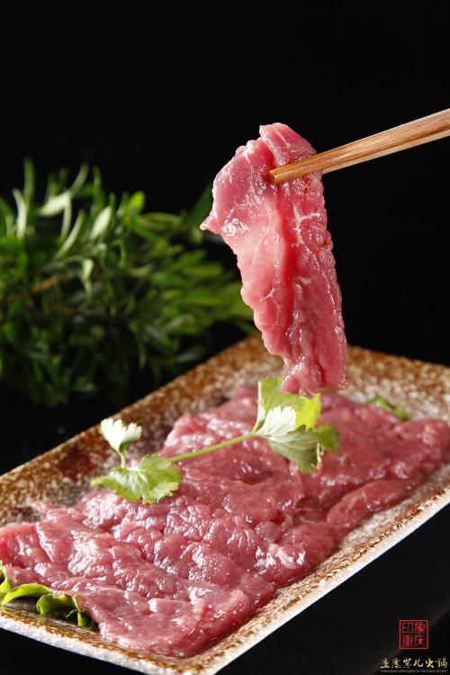 重庆崽儿火锅嫩牛肉菜品图 重庆崽儿火锅嫩牛肉菜品图