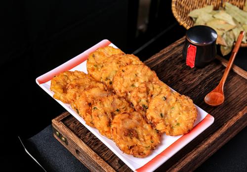 天府坝子火锅加盟店虾饼菜品图 天府坝子火锅加盟店虾饼菜品图