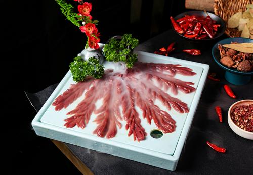 天府坝子火锅加盟店麦穗腰花菜品图 天府坝子火锅加盟店麦穗腰花菜品图