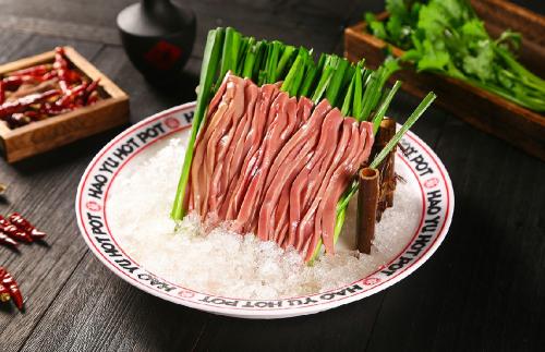 豪渝重庆火锅韭菜腰花丝菜品图 豪渝重庆火锅韭菜腰花丝菜品图