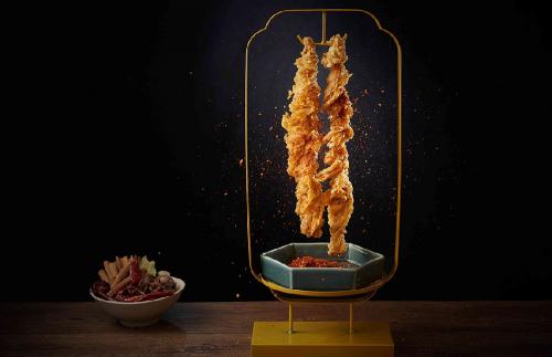 豪渝重庆火锅盘龙酥肉菜品图 豪渝重庆火锅盘龙酥肉菜品图